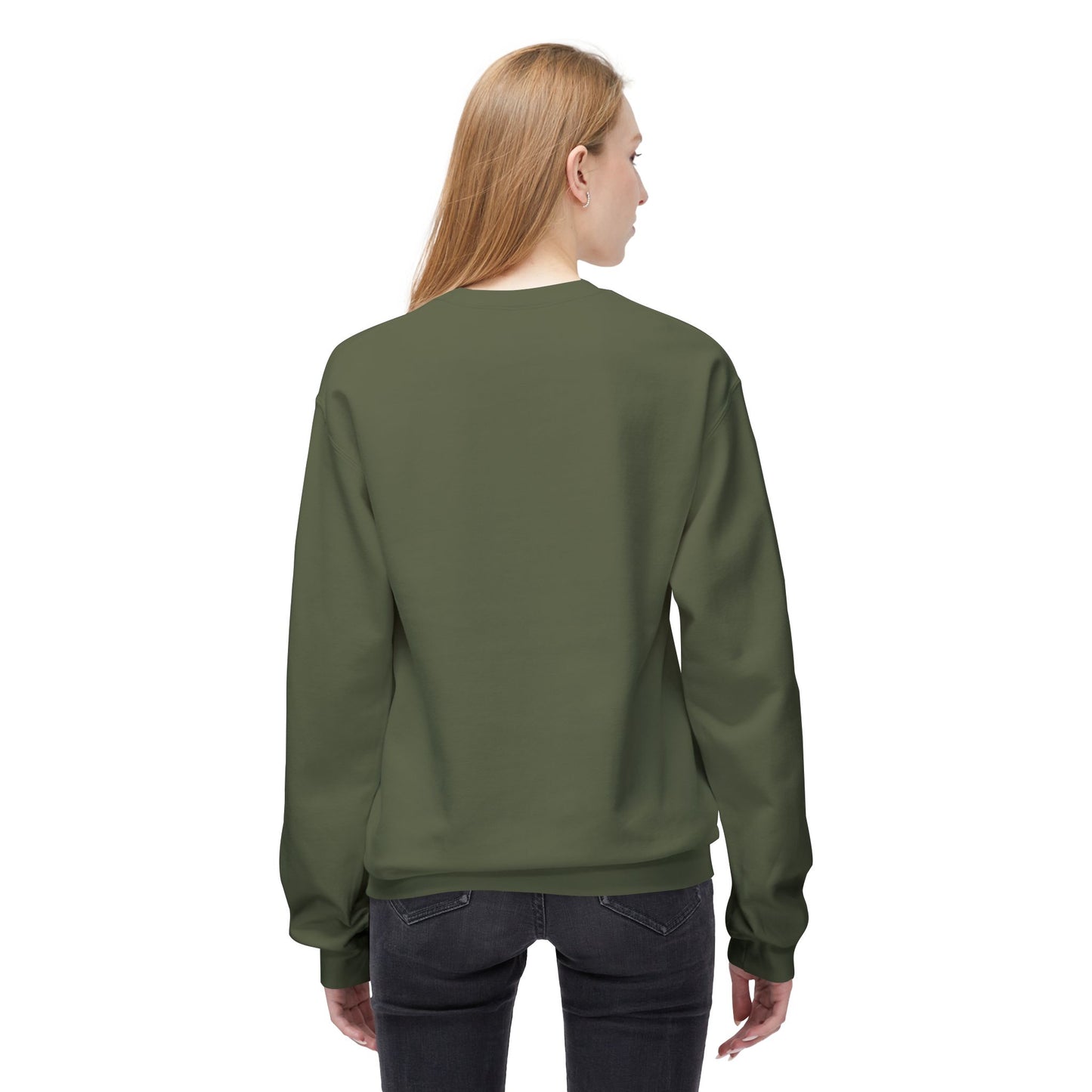 Unisex Midweight Softstyle Fleece Crewneck Sweatshirt Ando Con El Nazareno - Jesus