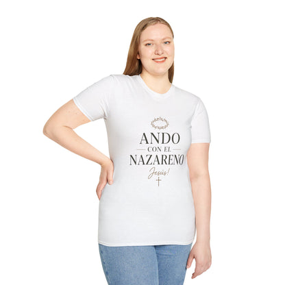 Unisex Softstyle T-Shirt Ando Con El Nazareno - Jesus