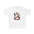 Kids Tee — "Where the Spirit of the Lord + Freedom" Patriotic Christian 4th of July Shirt