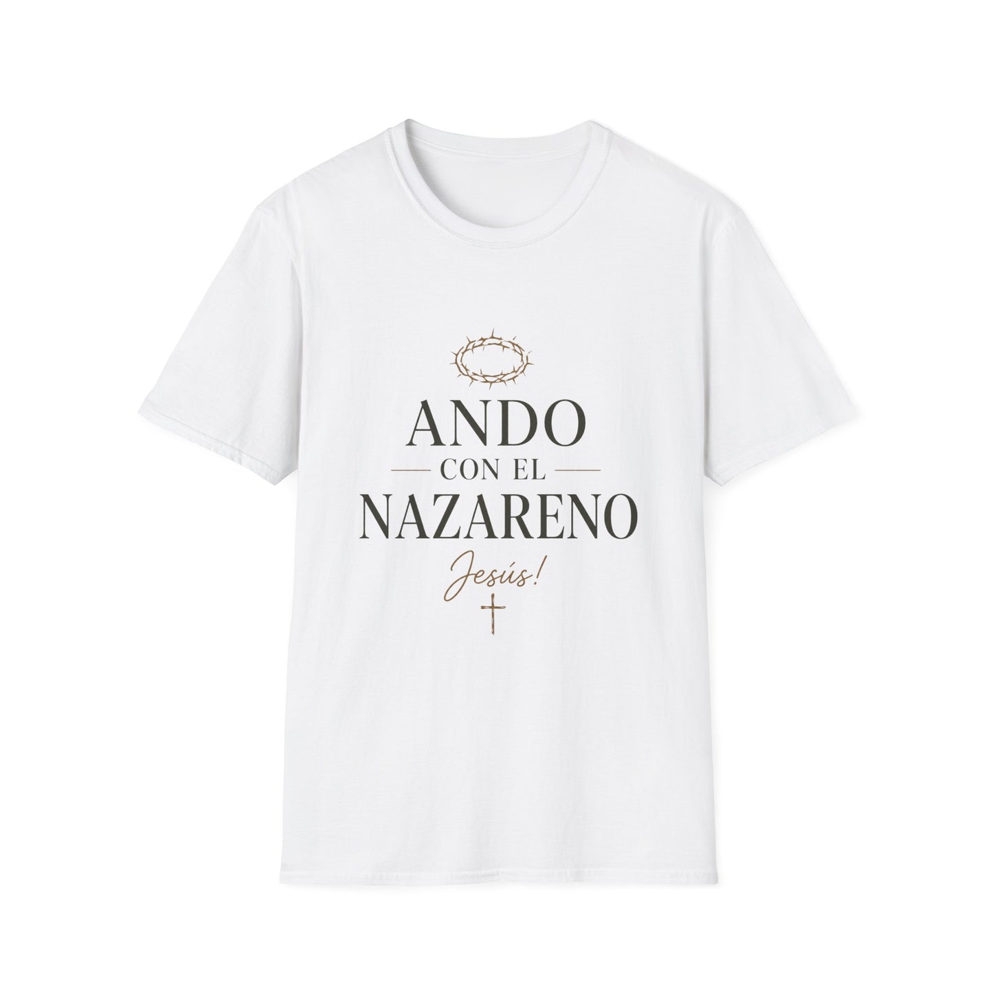 Unisex Softstyle T-Shirt Ando Con El Nazareno - Jesus