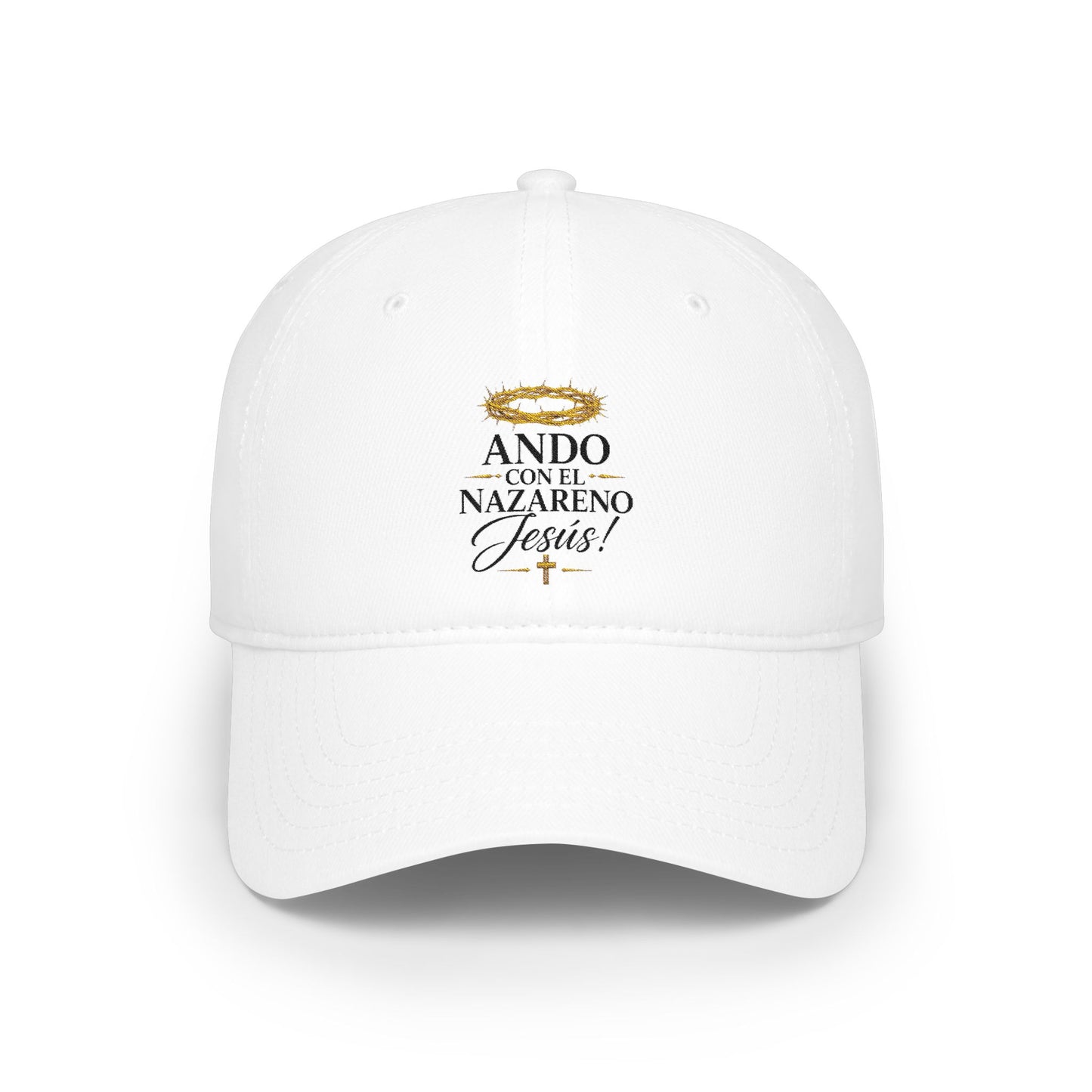 Low Profile Baseball Cap Ando Con El Nazareno - Jesus