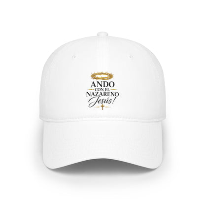 Low Profile Baseball Cap Ando Con El Nazareno - Jesus