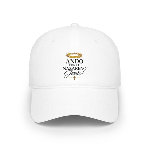 Low Profile Baseball Cap Ando Con El Nazareno - Jesus