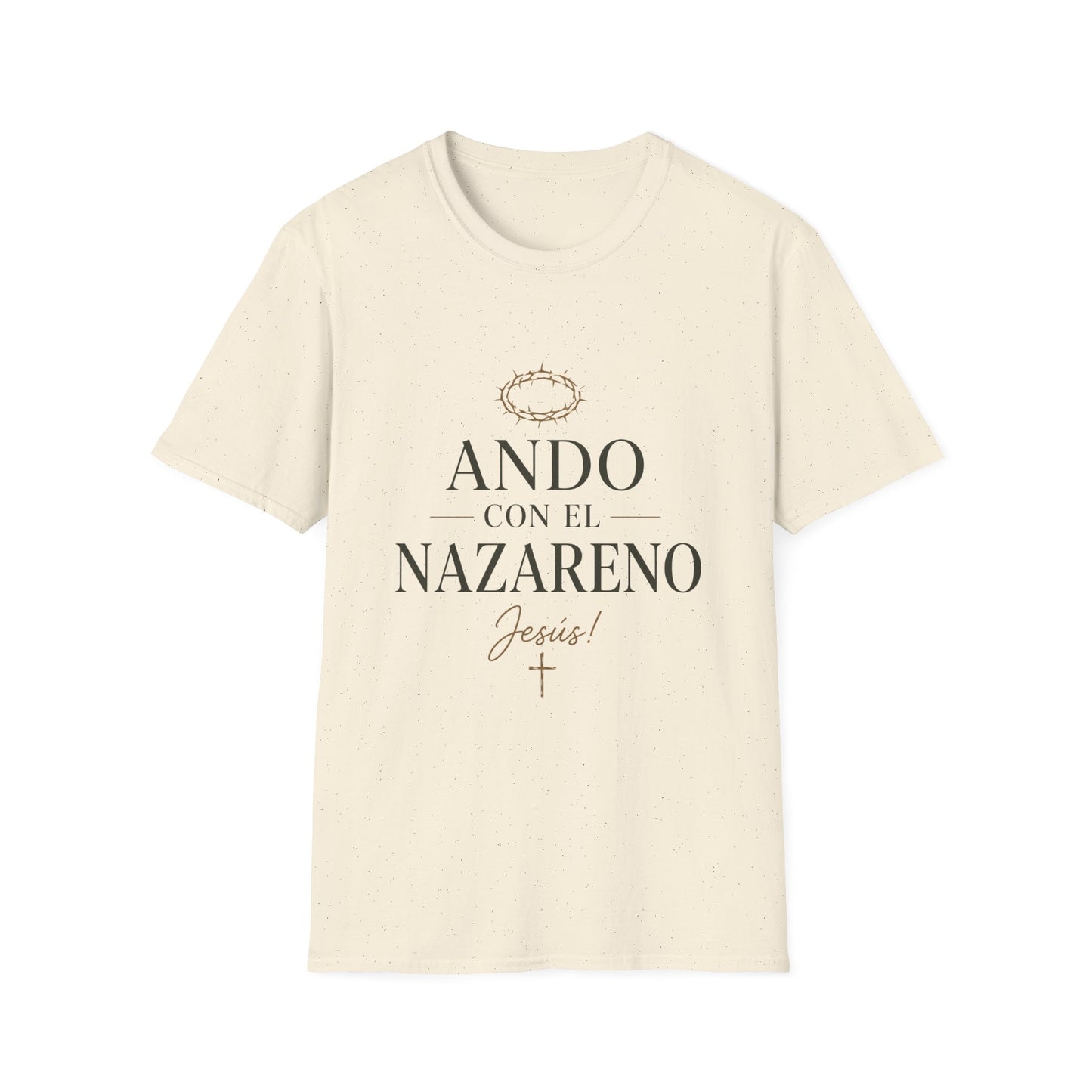 Unisex Softstyle T-Shirt Ando Con El Nazareno - Jesus