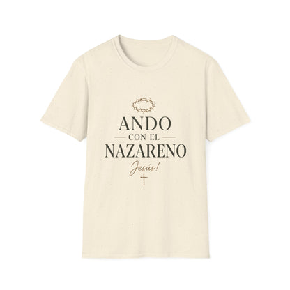 Unisex Softstyle T-Shirt Ando Con El Nazareno - Jesus
