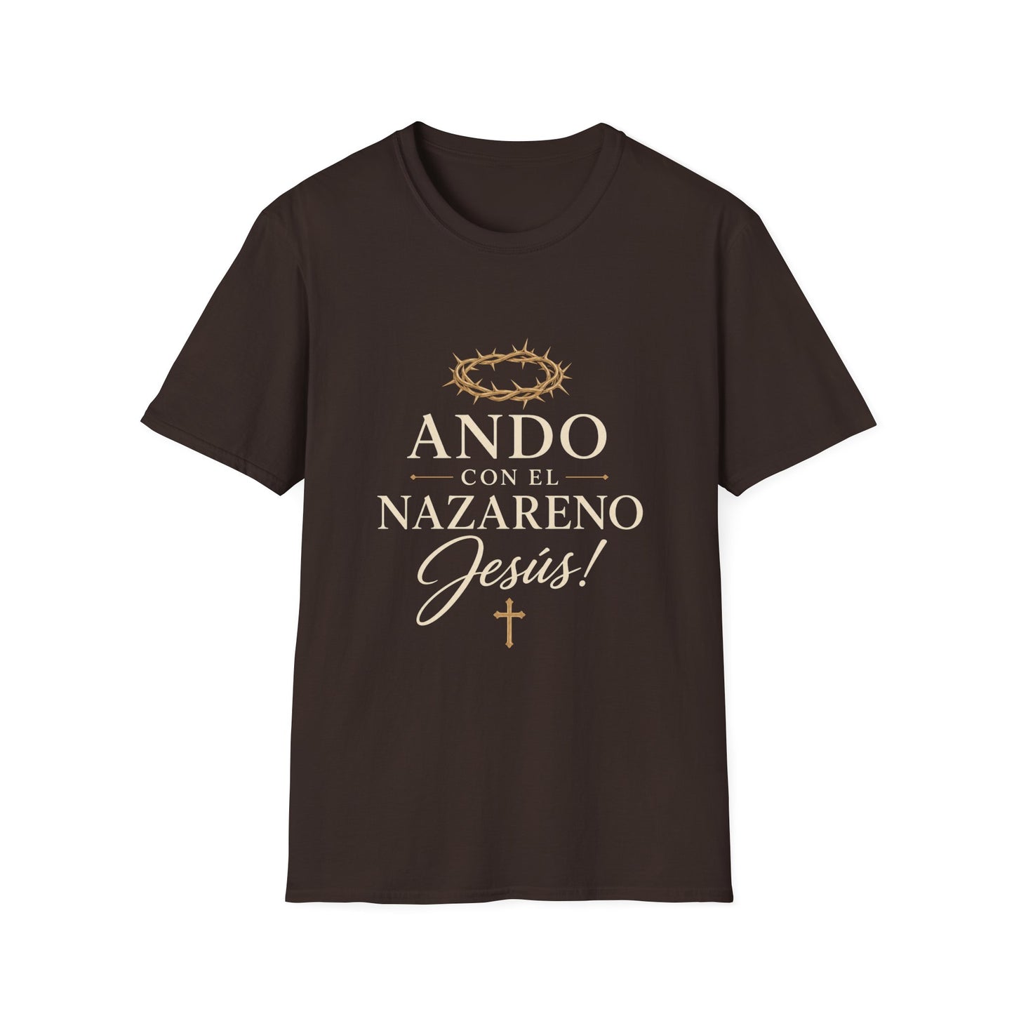 Unisex Softstyle T-Shirt - Ando Con El Nazareno - Jesus
