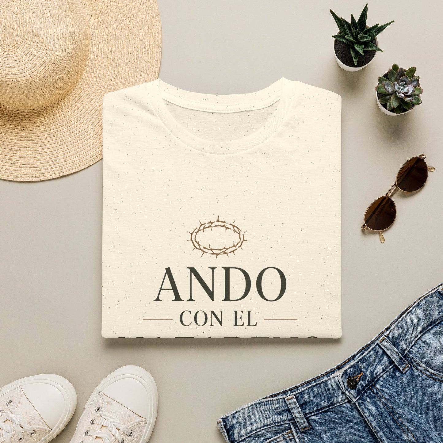 Unisex Softstyle T-Shirt Ando Con El Nazareno - Jesus