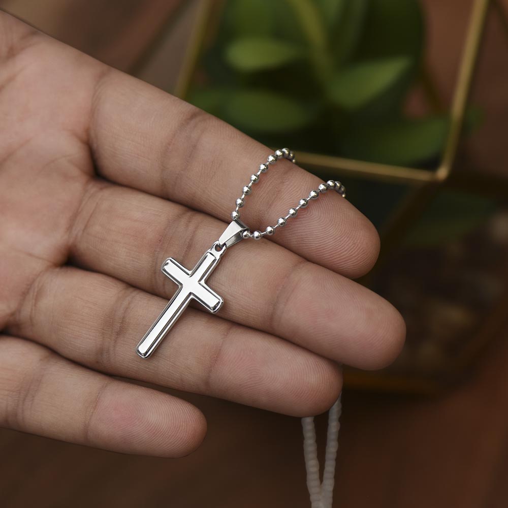 To my Son - Graduation Keepsake Necklace