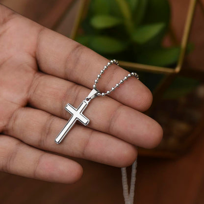 To my Son - Graduation Keepsake Necklace