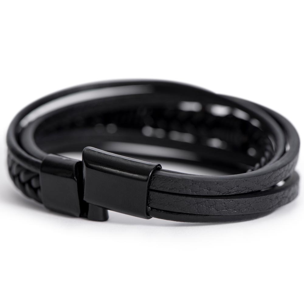 Men's Cross Bracelet – Grandpa - A Gift of Faith, Strength & Leadership  A meaningful reminder of the man God has called him to be.